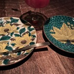 タビ式 - 九谷焼の取皿