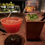 タビ式 - 苺を使った季節のカクテル