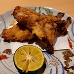 銀座 しのはら - 河豚の唐揚げ