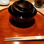 銀座 しのはら - お箸を変えて