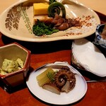 銀座 しのはら - 蛤の蓋を開けると