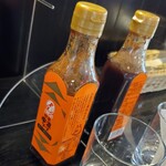 マーシュ亭 - オタフクソースのユニオン特製中濃ソース、酸味と甘みのバランスがいいです