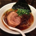 札幌 Fuji屋 - ＃０２９ ＠豚ソバ醤油ノーアニマル７３０円