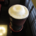 馳走なかむら - 生ビールの入れ方も繊細