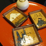 馳走なかむら - 何て書いてるか分からんけど、「かるた」です