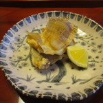 馳走なかむら - 筍と笹カレイの骨せんべい