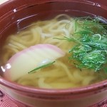 漁師丸 - かけうどん２１０円