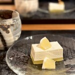 心根 - 日向夏のチーズムース　　二番茶