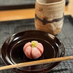 心根 - 作り立ての練りきり