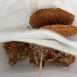 からあげ金と銀 - 料理写真: