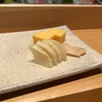 SUSHIDOKORO JUN - 玉子、丸ガリ、香の物
