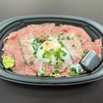 築地 ボン・マルシェ デリ＆バル - 佐賀牛ローストビーフ丼