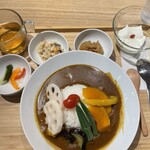 薬膳 なつめ - 日替わりランチ　来店日はカレー