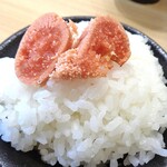 新潟第一ホテル - 朝食バイキング（ご飯にタラコをのせて）