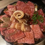 肉と日本酒 - タレ盛り