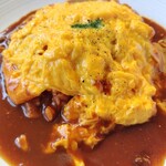 キッチン すずたとうげ - オムライス