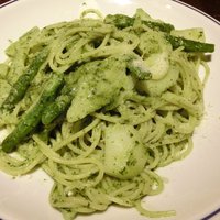 erba - パスタランチ 1000円 のフレッシュバジルのジェノバ風スパゲッティ