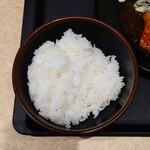 Matsunoya - 定食ではご飯もおかわり自由。