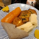 鶏だしおでん ねりもん - 今日は10種類にしました♪一皿目