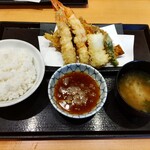 Edomae Tendon Hamada - 天盛り定食