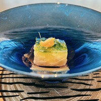 ray dining - 先付〜九絵青さ煮凝り