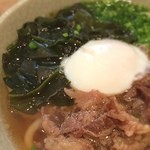 丸辰 - 甘め肉うどん。んまい。