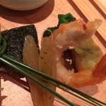 くろぎ - 海老・ふきなど