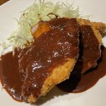 自然派ワインとフランス郷土料理 シュシュ - 日替わりランチメイン（カツ）