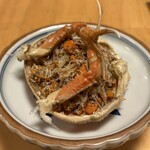 南柏 旬の鮮魚と四季の地酒 すしの磯一 - 香箱がに甲羅盛り