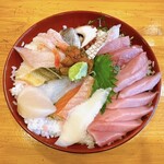菊寿し - 海鮮丼超大盛