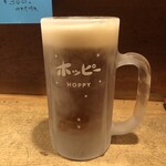 やきとりうねめ - ◎生ホッピー@500 ハーフ