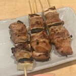 炭火串焼 よね - 鶏ネギマ 210円×3