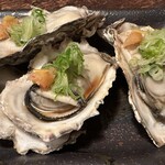 守源旅館 - 牡蠣の酒蒸し　ぷりぷりです。