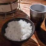 Ainu - 中ライスとホットウーロン茶！