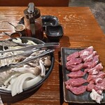 Ainu - 肉とセット野菜！
