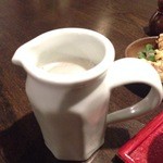 手打そば くりはら - そば湯