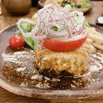 木のした料理店 - ハンバーグ