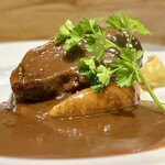 洋食 おがた - 熊本阿蘇あか牛 ホホ肉 ビーフシチュー