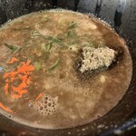 Noukou Niboshi Soba Menshou Hamaboshi - つけ汁