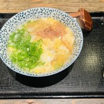 麺匠 空海 - 相方は玉子とじうどん