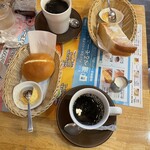 コメダ珈琲店 - コメダモーニング。お腹を空かせた末っ子には足りない。