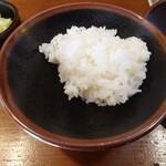 Tonkatsu Katsukichi - 　ロースかつ(110g)T-SHOCK（定食）1150円　１口目終了