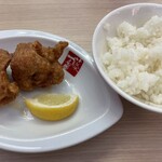 藤一番 太平通店 - 唐揚げライスセット