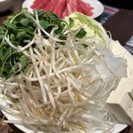 Chuugoku Hinabe Semmon Tensha Ofeiyan - ランチの野菜