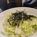 七輪焼肉 安安 - カルビ専用ご飯