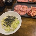 Shichirin Yakiniku Anan - 牛タン×黒毛　和牛上カルビとご飯