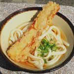 讃岐うどん がもう - かけそのまま+ちくわ天