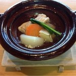 レストラン QUATRE CINQ (道後夢蔵) - 豚とじゃが芋のあっさり煮