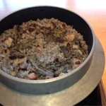 レストラン QUATRE CINQ (道後夢蔵) - 黒い烏賊釜飯