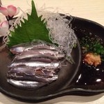 えびす食堂 - 小イワシの刺身